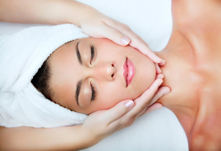 Basic facial treatment